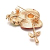 Alloy Brooches JEWB-B001-04KCG-3