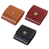 3Pcs 3 Colors PU Leather Card Case AJEW-FH0005-57-1