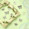 100Pcs 10 Styles Tibetan Style Alloy Pendants TIBEP-CJ0002-87-5
