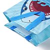 Cartoon Printed Shark Non-Woven Reusable Folding Gift Bags with Handle ABAG-F009-D01-3