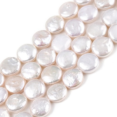 Natural Keshi Pearl Beads Strands PEAR-S018-07C-1
