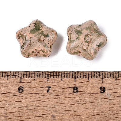 Picasso Opaque Glass Beads SEED-N012-08H-1
