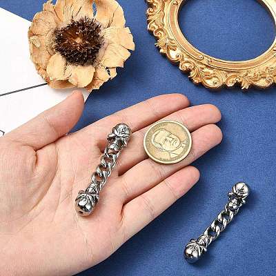 304 Stainless Steel Ends with Chain FIND-CJC0012-141C-1