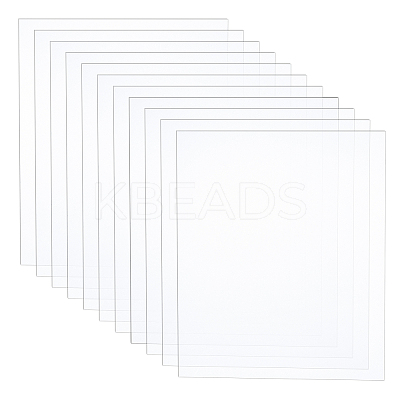 Transparent Plastic Board with Protective Paper for Photo Frame Replacement DIY-OC0003-74C-1