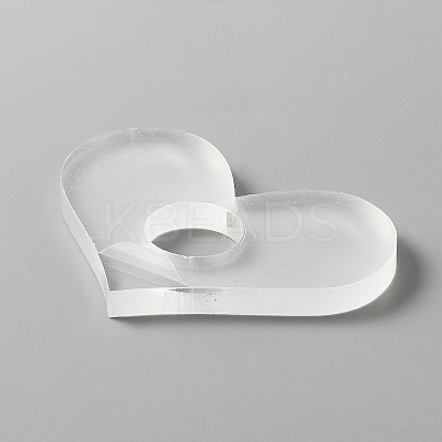 Transparent Acrylic Thumb Bookmark OFST-WH0002-14A-1