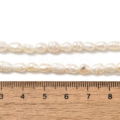 Natural Cultured Freshwater Pearl Beads Strands PEAR-I007-01P-03A-1