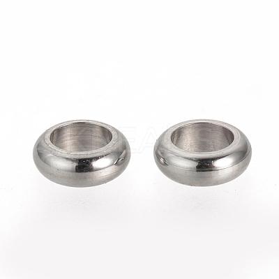 Tarnish Resistant 201 Stainless Steel Spacer Beads STAS-R071-34-1