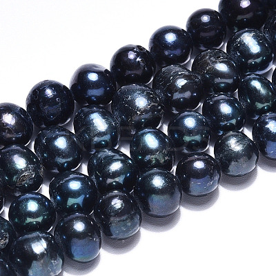 Natural Cultured Freshwater Pearl Beads Strands PEAR-N013-07G-1