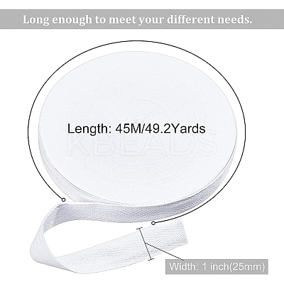 Cotton Ribbons OCOR-WH0032-28B-1
