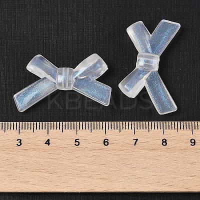 Transparent Acrylic Beads TACR-F009-02B-1
