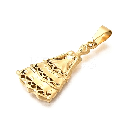201 Stainless Steel Pendants STAS-Q344-01C-G-1