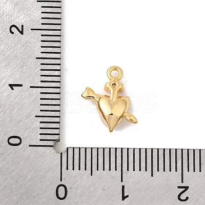 Brass Glass Pendants KK-P340-55G-1