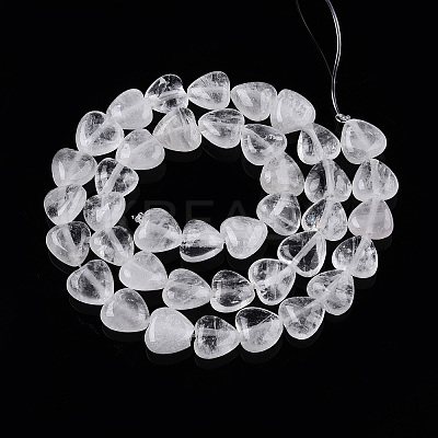 Natural Quartz Crystal Beads Strands G-R190-10mm-25-1