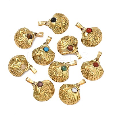 Natural & Synthetic Gemstone Pendants GG-CBA97F4-02G-1