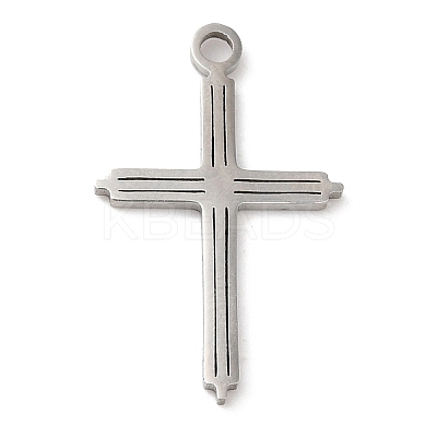 Non-Tarnish 201 Stainless Steel Pendants STAS-D053-15A-P-1