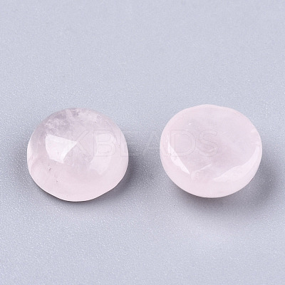 Natural Rose Quartz Cabochons G-N326-59H-1