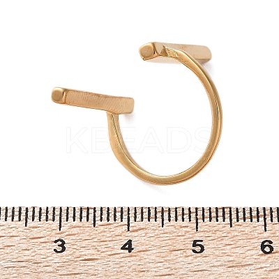 Ion Plating(IP) 304 Stainless Steel Finger Rings RJEW-H125-10G-17mm-1