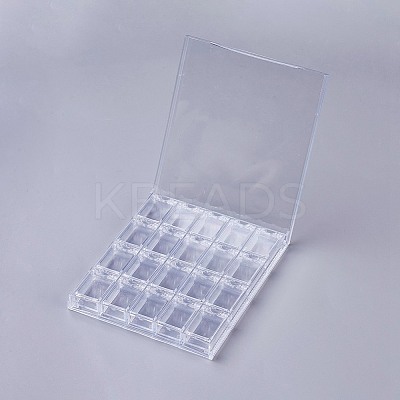 Acrylic Bead Containers CON-WH0068-38-1