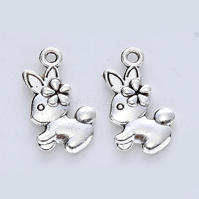Tibetan Style Alloy Pendants TIBE-R316-081AS-RS-1