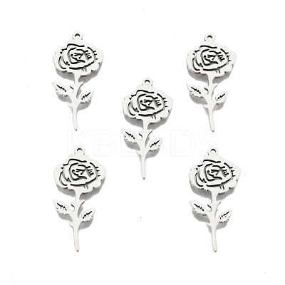 Non-Tarnish 201 Stainless Steel Pendants STAS-N098-110P-1