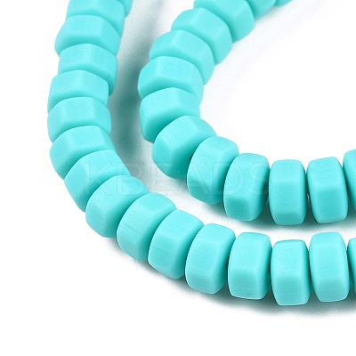 Handmade Polymer Clay Beads Strand CLAY-T021-01M-1