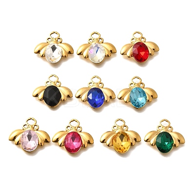 304 Stainless Steel Pendants STAS-Q346-11G-1