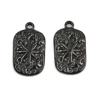 Ion Plating(IP) 304 Stainless Steel Pendants STAS-F287-11B-1