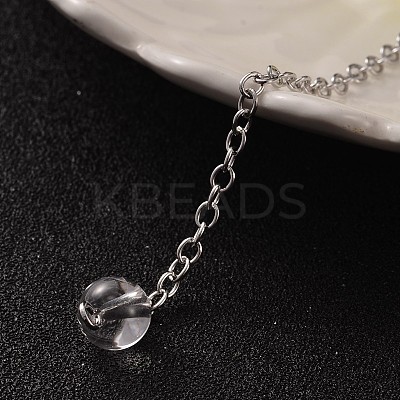 Platinum Tone Brass Crystal Cone Hexagonal Pointed Dowsing Pendulums MAK-M015-01I-1