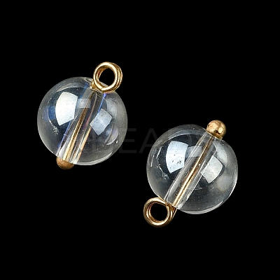 Alloy Glass Pendants GLAA-P080-03G-09-1