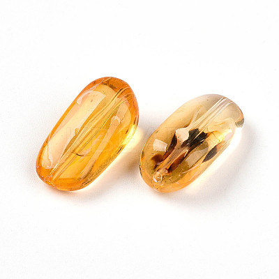 Transparent Acrylic Beads TACR-T028-36F-1