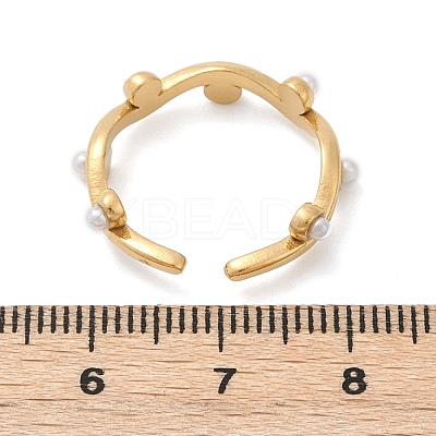 304 Stainless Steel Cuff Rings RJEW-S629-09G-A-1