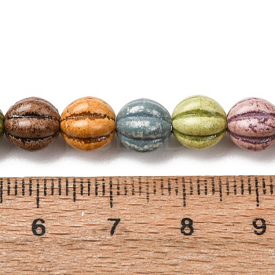 Vintage Handmade Porcelain Beads Strands PR-CBAA37B-09J-1