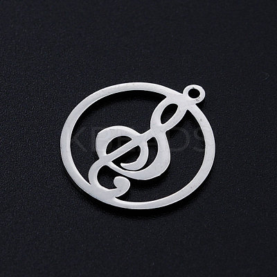 Non-Tarnish 201 Stainless Steel Filigree Charms STAS-T049-T687-1-1