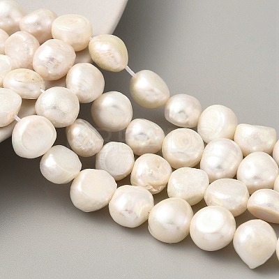 Natural Cultured Freshwater Pearl Beads Strands PEAR-A006-10C-1