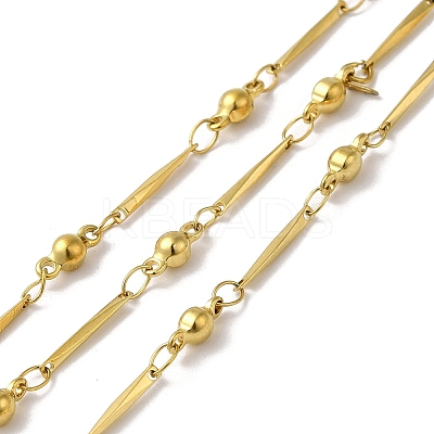Ion Plating(IP) 304 Stainless Steel Faceted Rectangle Link Chains CHS-E012-03G-1