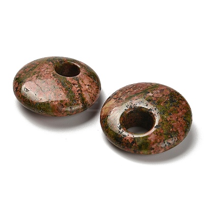 Natural Unakite Pendants G-H073-05D-1