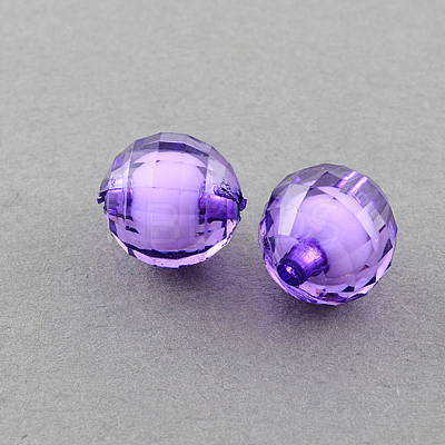 Transparent Acrylic Beads LS-TACR-S086-10mm-10-1