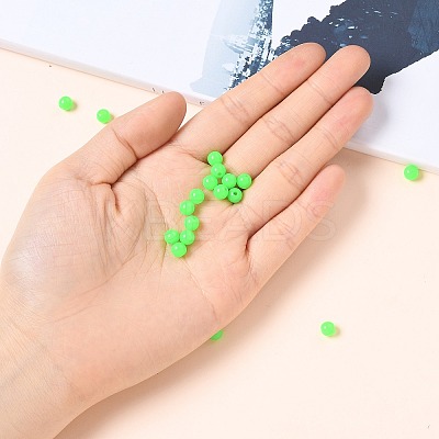 Fluorescent Acrylic Beads LS-MACR-R517-6mm-07-1