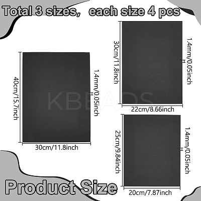 12Pcs 3 Styles Rectangle Card Paper DIY-WR0004-84-1