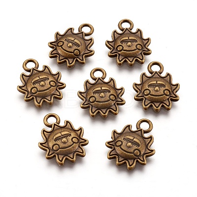 Tibetan Style Alloy Pendants X-MLF0829Y-NF-1