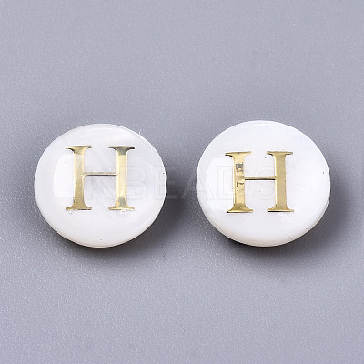 Natural Freshwater Shell Beads SHEL-S266-12H-1