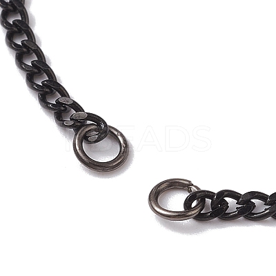 304 Stainless Steel Chain Bracelet Making AJEW-JB01212-03-1