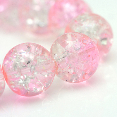 Baking Paint Crackle Glass Bead Strands CCG-S001-10mm-02-1