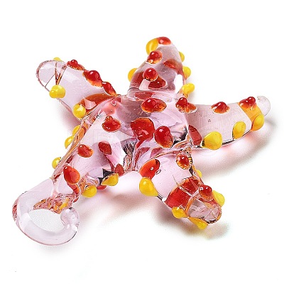 Handmade Lampwork Pendants LAMP-A004-05J-1