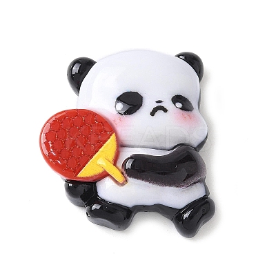 Pandan Theme Resin Cabochons RESI-D310-02A-1