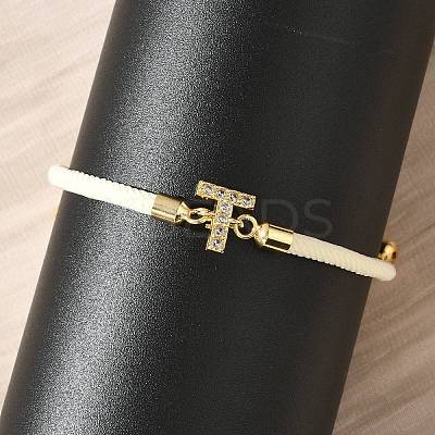 Adjustable Nylon Cord Bracelets X-BJEW-C096-01G-20-1