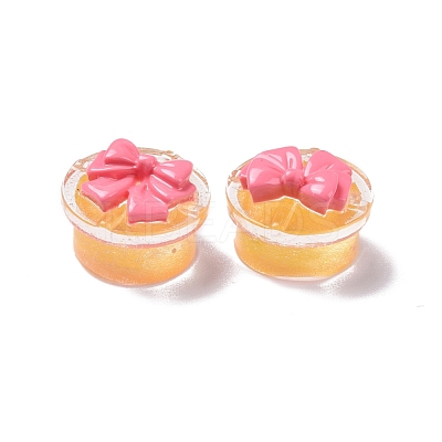 Transparent Resin Cabochons RESI-G029-C05-1
