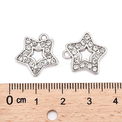 Alloy Rhinestone Pendants LS-RSB210-1-1