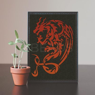 Plastic Reusable Drawing Painting Stencils Templates DIY-WH0202-347-1