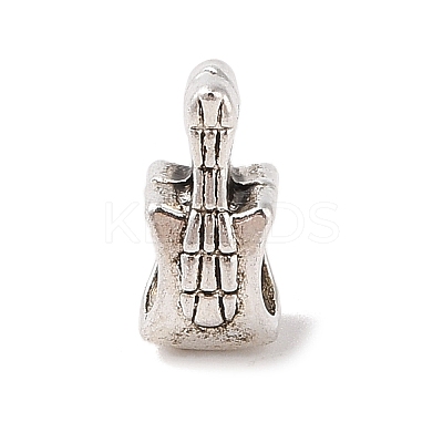 Tibetan Style Alloy European Beads TIBE-Q090-61AS-1